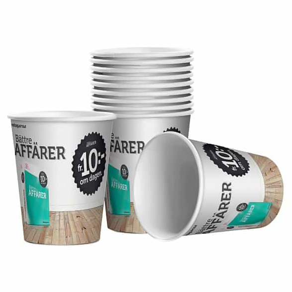 Pappersmugg 350 ml